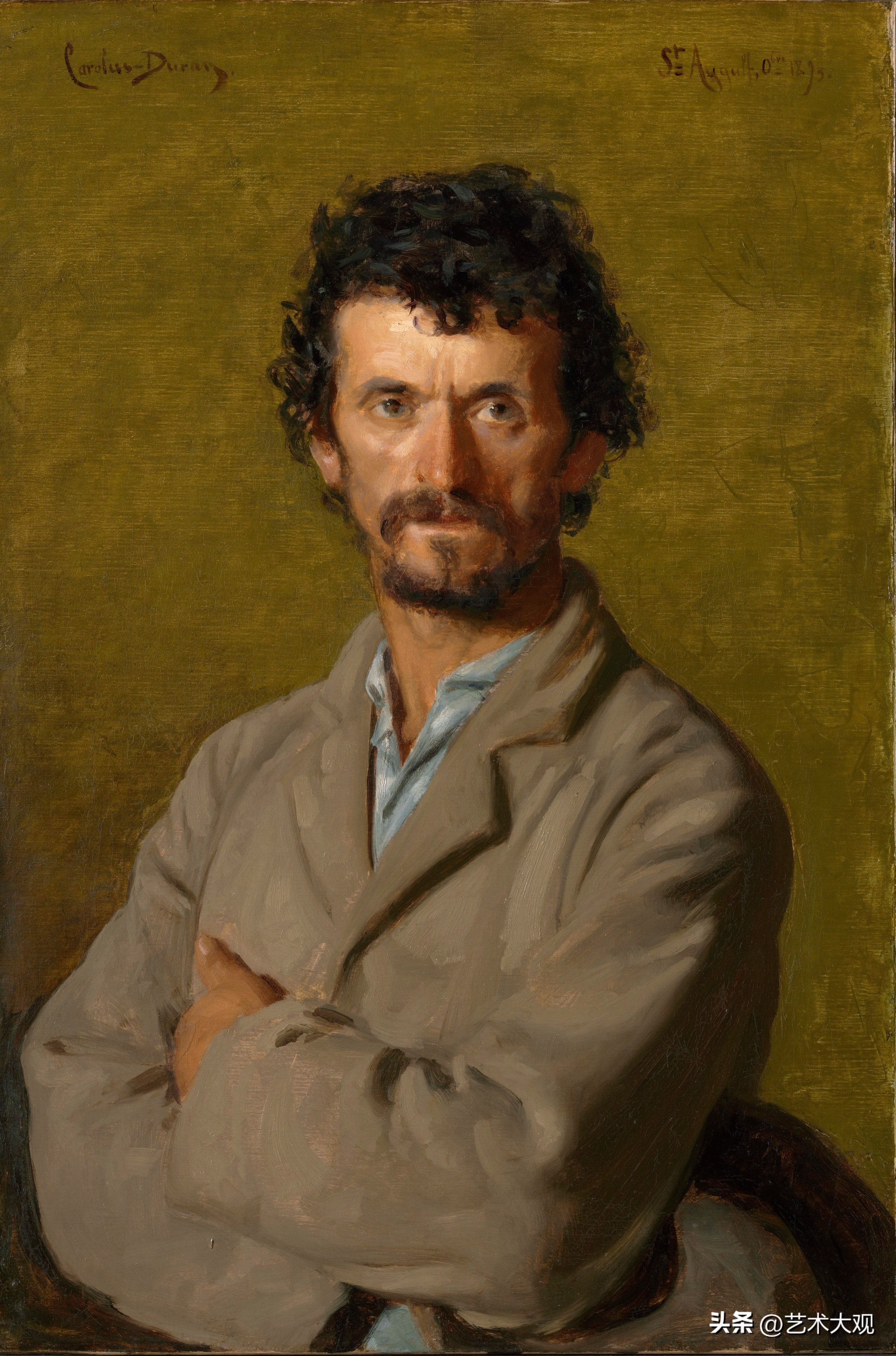 佛罗伦萨美院写实油画作品,查尔斯·卡罗勒斯杜兰