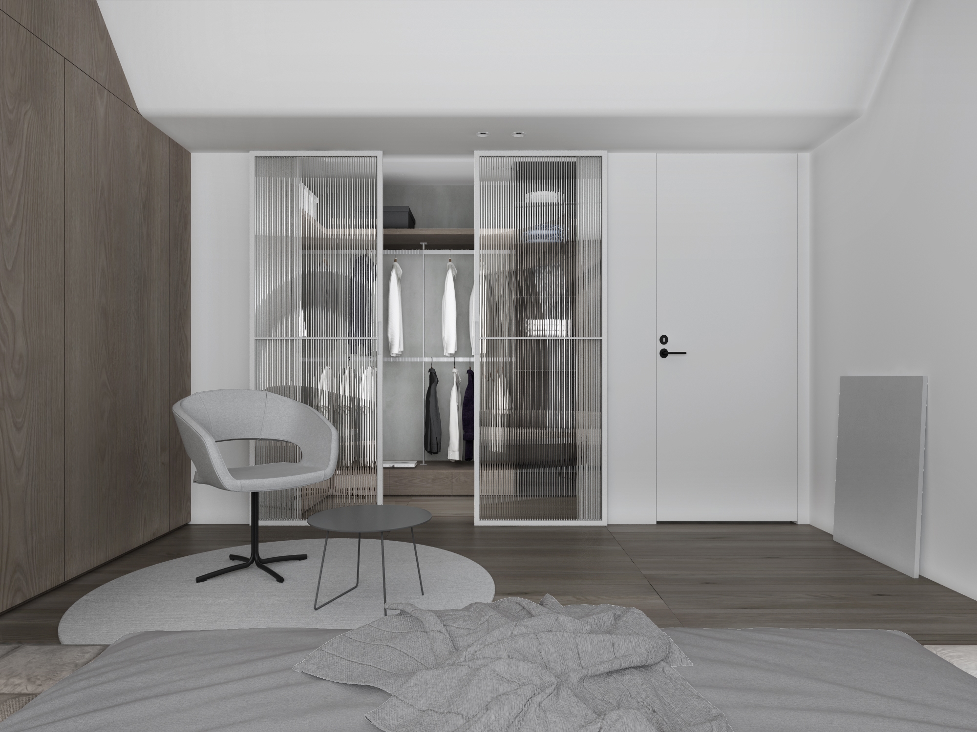 禅意侘寂风豪宅,侘寂挑空别墅