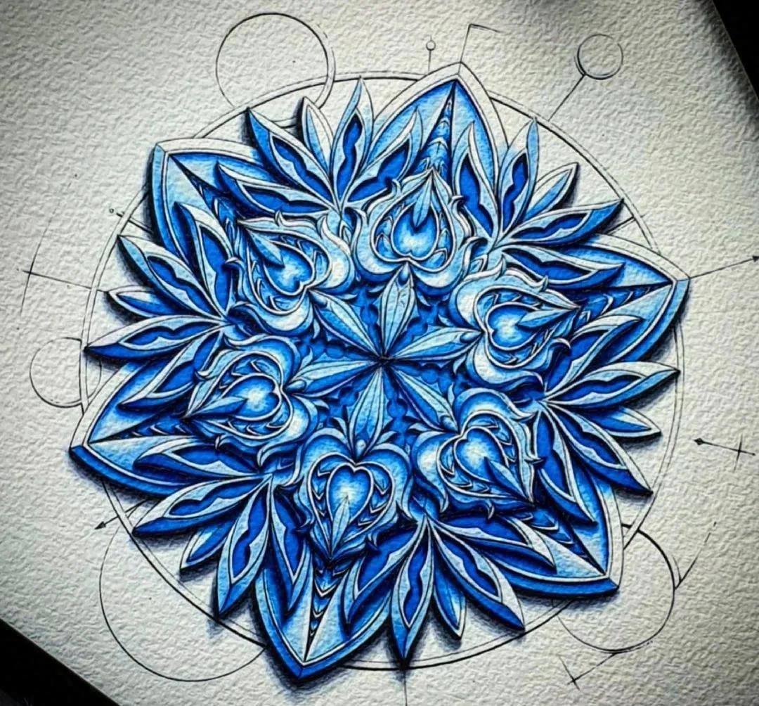 画这种竟能治好抑郁？这些超牛的解压图案，拯救了自杀边缘的男人