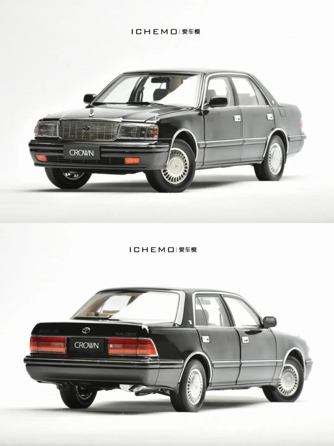 开箱报告|情怀有价！其辉1:18丰田皇冠JZS155汽车模型