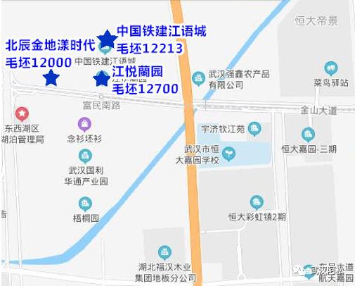 东西湖区域楼市的弊端,东西湖楼市地图