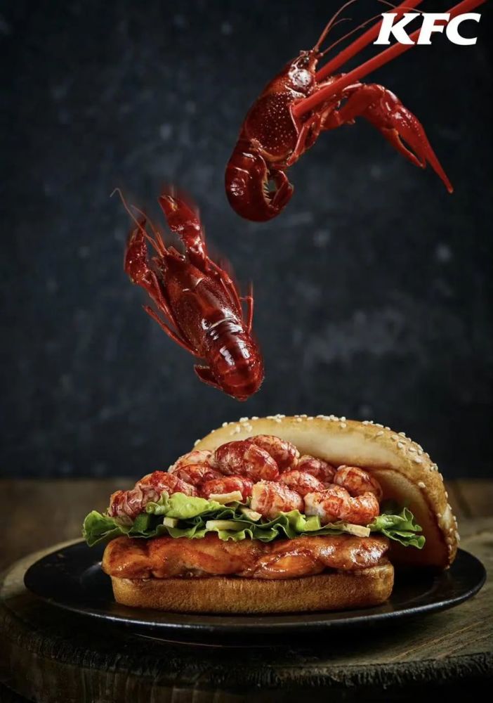 肯德基代餐汉堡,肯德基代吃浪费