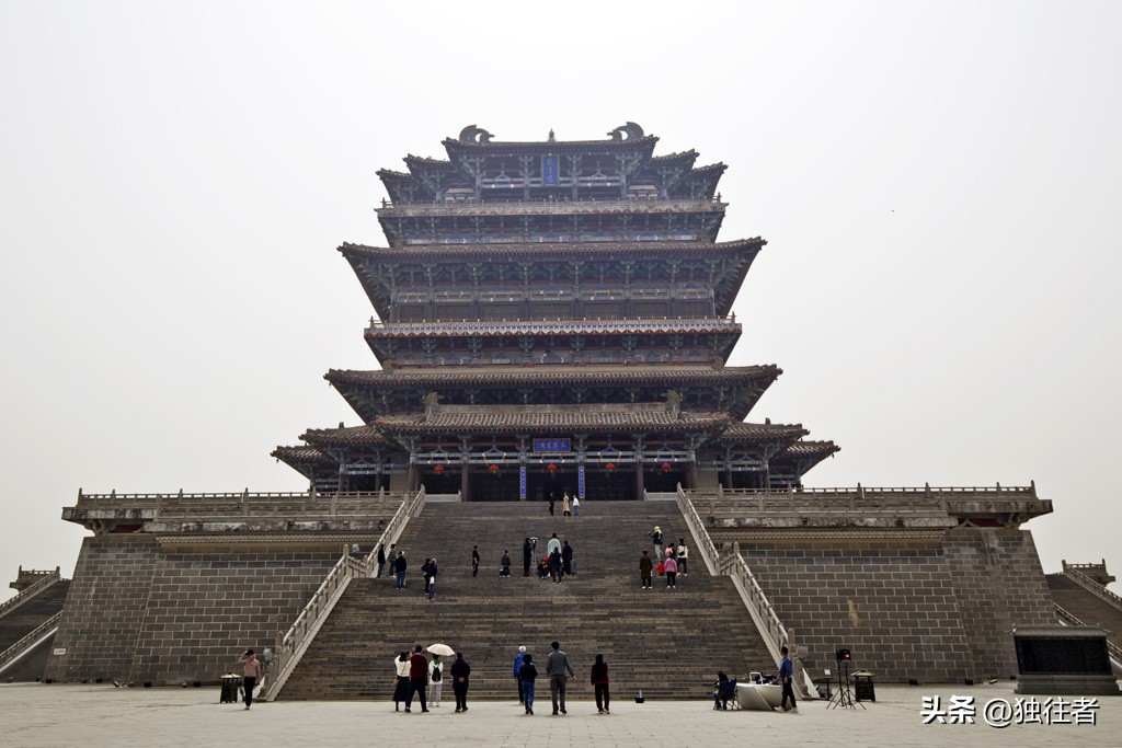 四大文化名城鹳雀楼,十大名楼之鹳雀楼图片