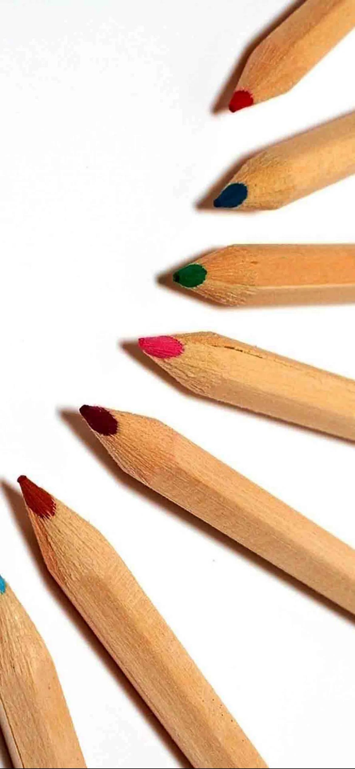 壁纸上的铅笔痕迹怎么清除,手机壁纸彩铅画