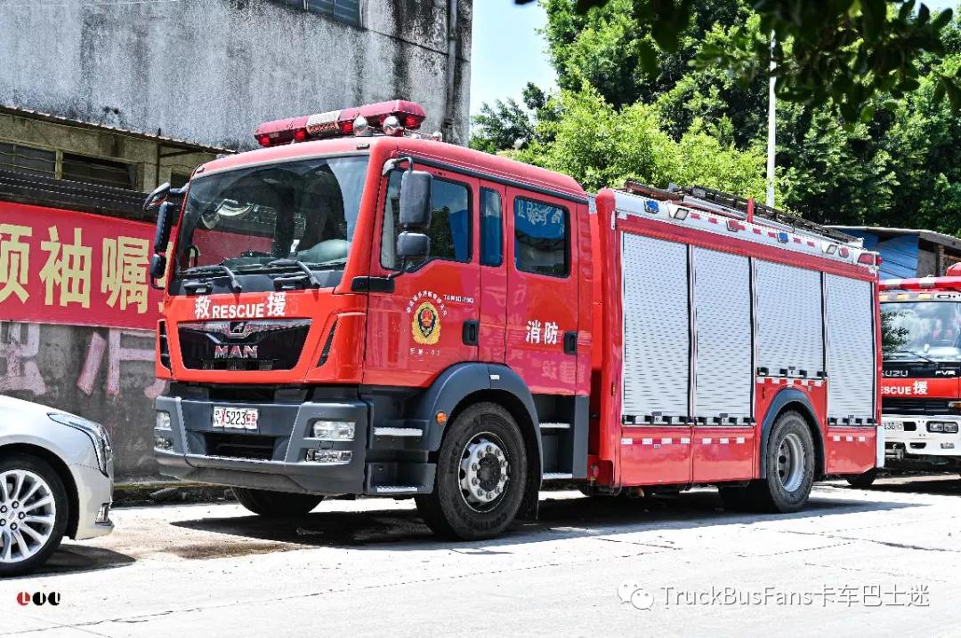 2021年拍过的那些国产消防车，你见过几辆？