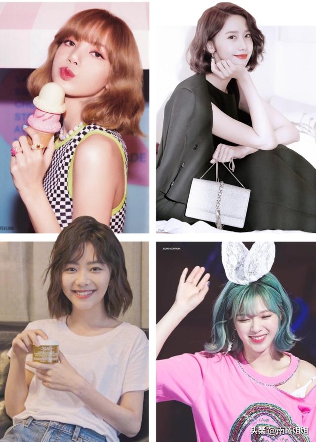 30-40岁圆脸过肩发型减龄短发图片,圆脸发型女2020流行发型过肩