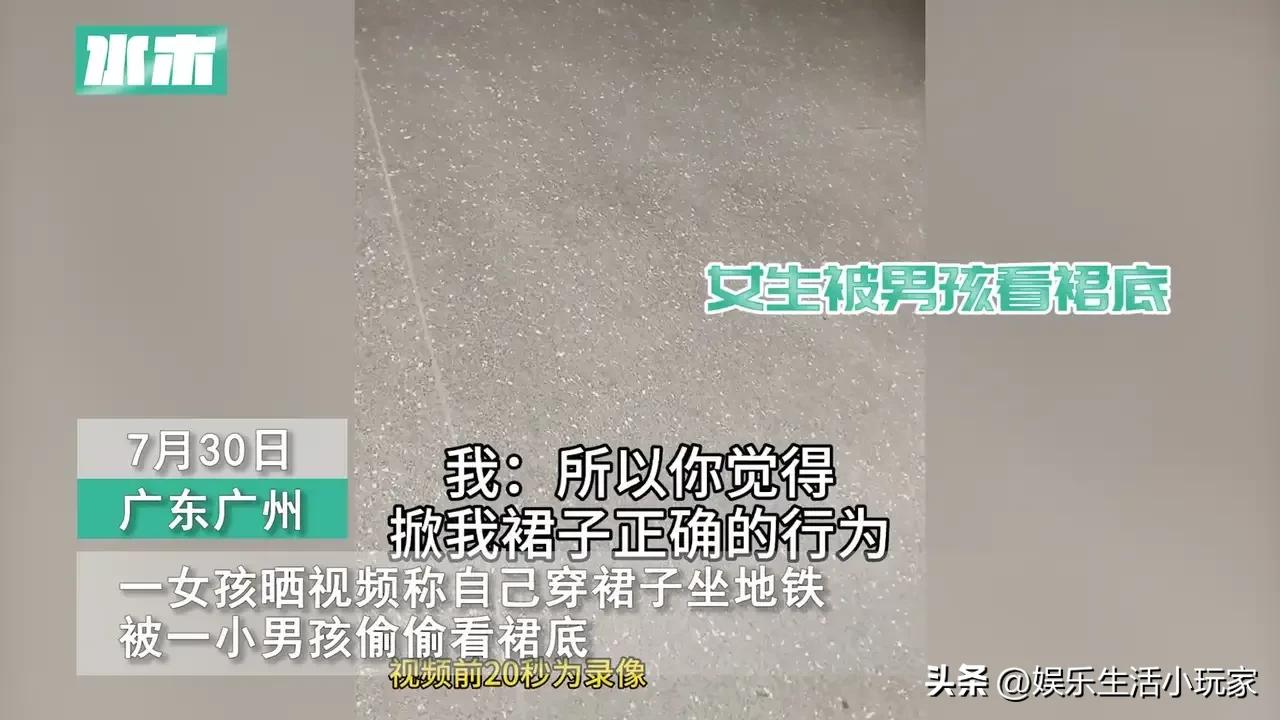 毁三观！女子地铁上被男孩偷看裙底，又被男孩妈妈当众掀裙子！