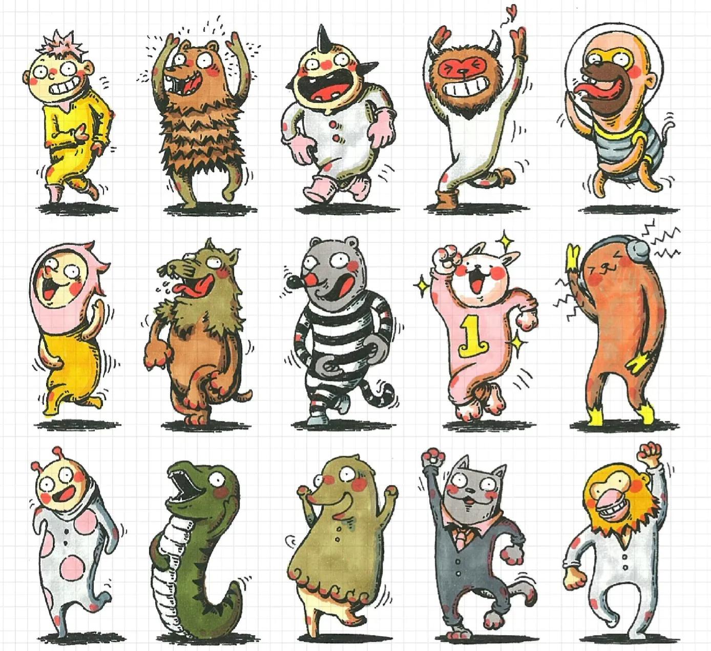 90后画家立志画遍中国,90后插画师画山海经鹿