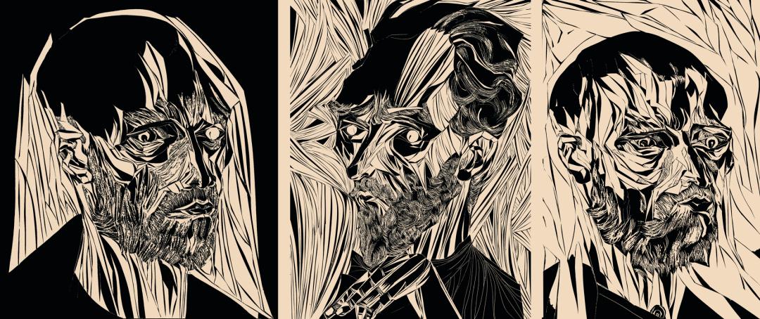 他坚持创作40年，刻出独一无二的黑白世界