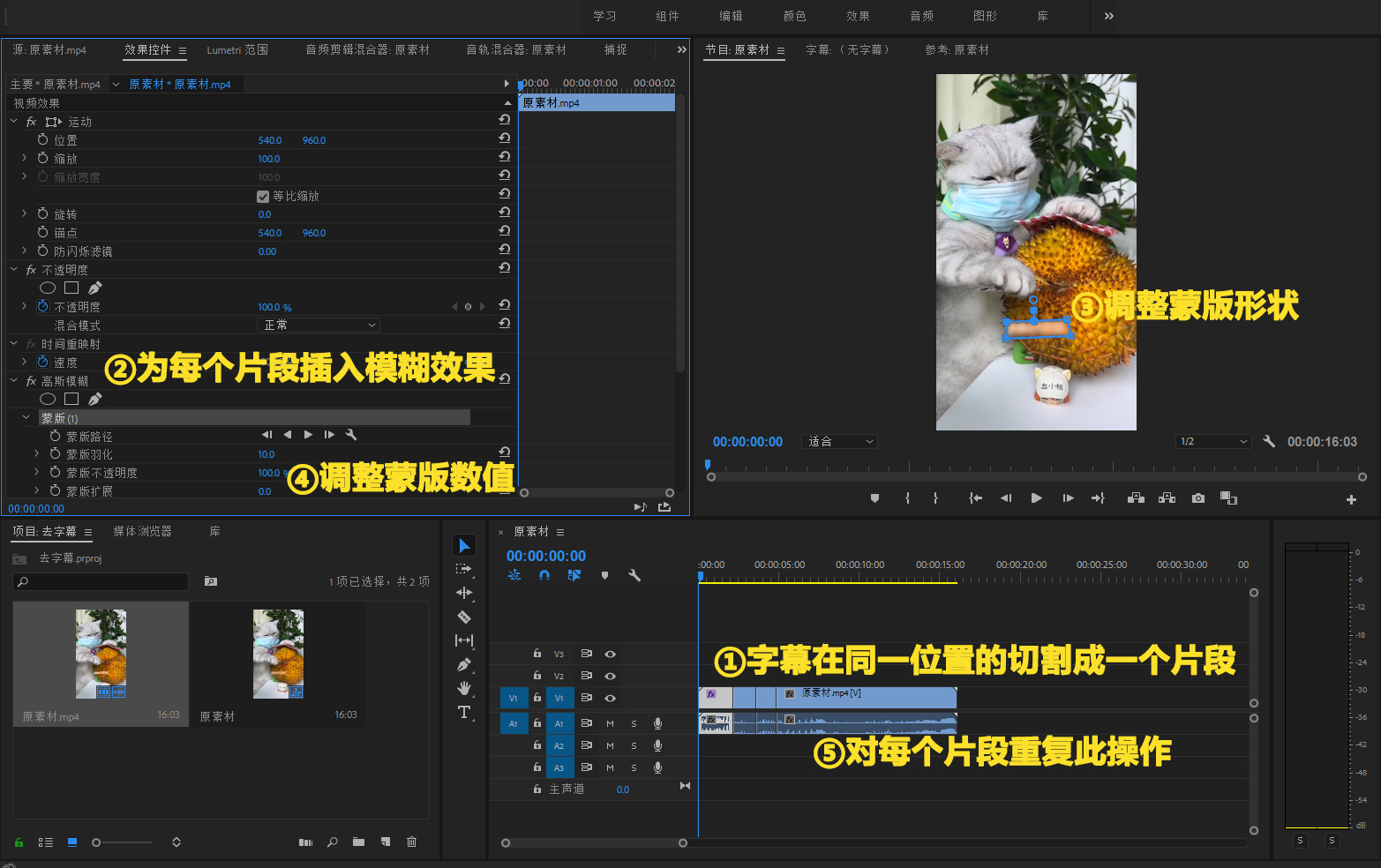 TikTok和抖音短视频运营去除中文字幕方法对比