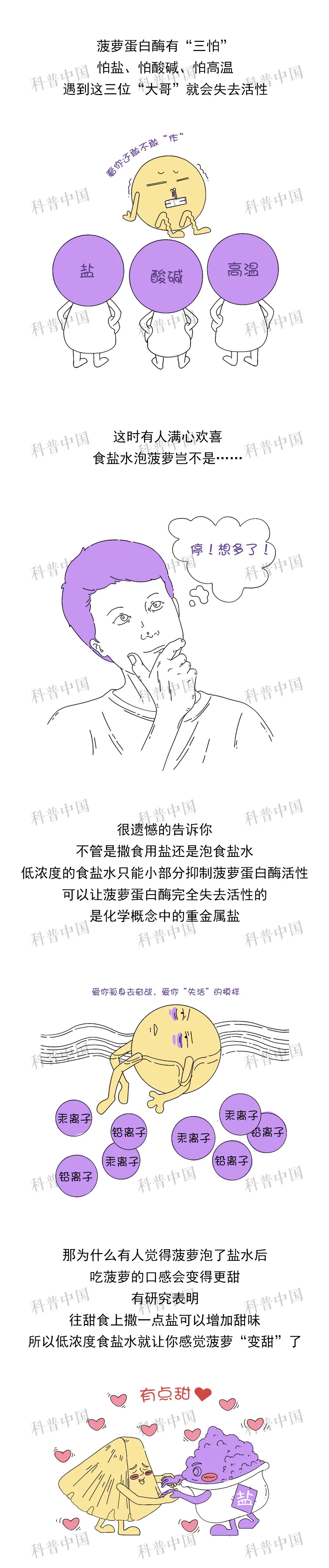 菠萝泡在盐水中盐水可以喝吗,菠萝泡盐原来根本就没有效果