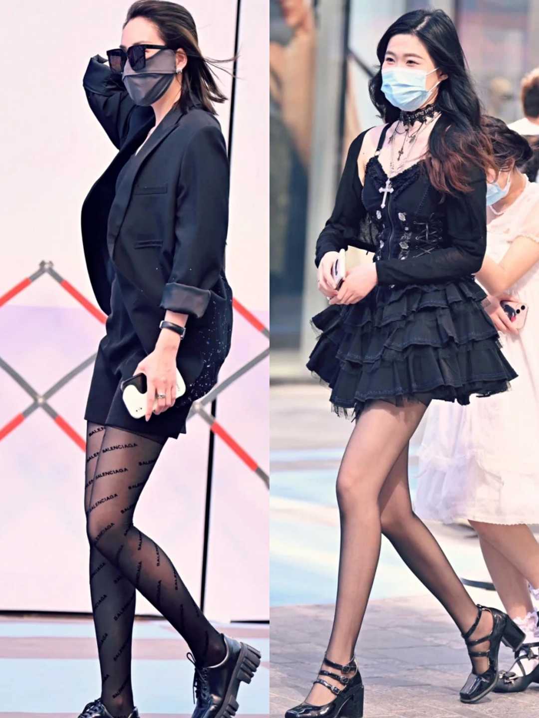 白色蕾丝袜日常穿搭,什么衣服和蕾丝袜搭配最好看