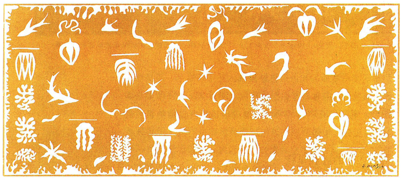 怎么画亨利马蒂斯这个人,亨利马蒂斯剪纸