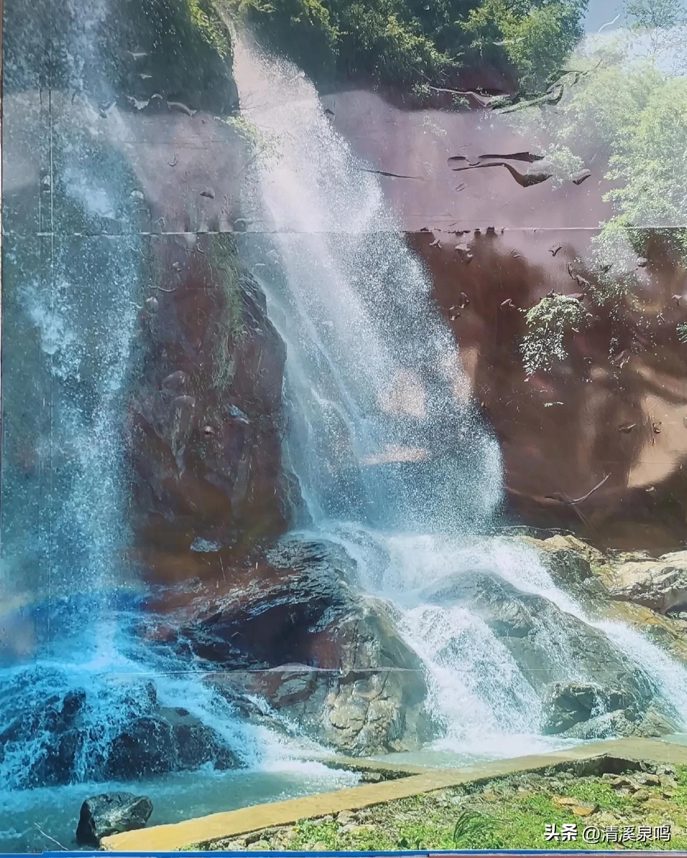 白水寨亲瀑台,白水寨瀑布最佳观景台多高