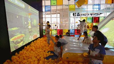 这样的儿童乐园你敢去吗,儿童沉浸式互动投影