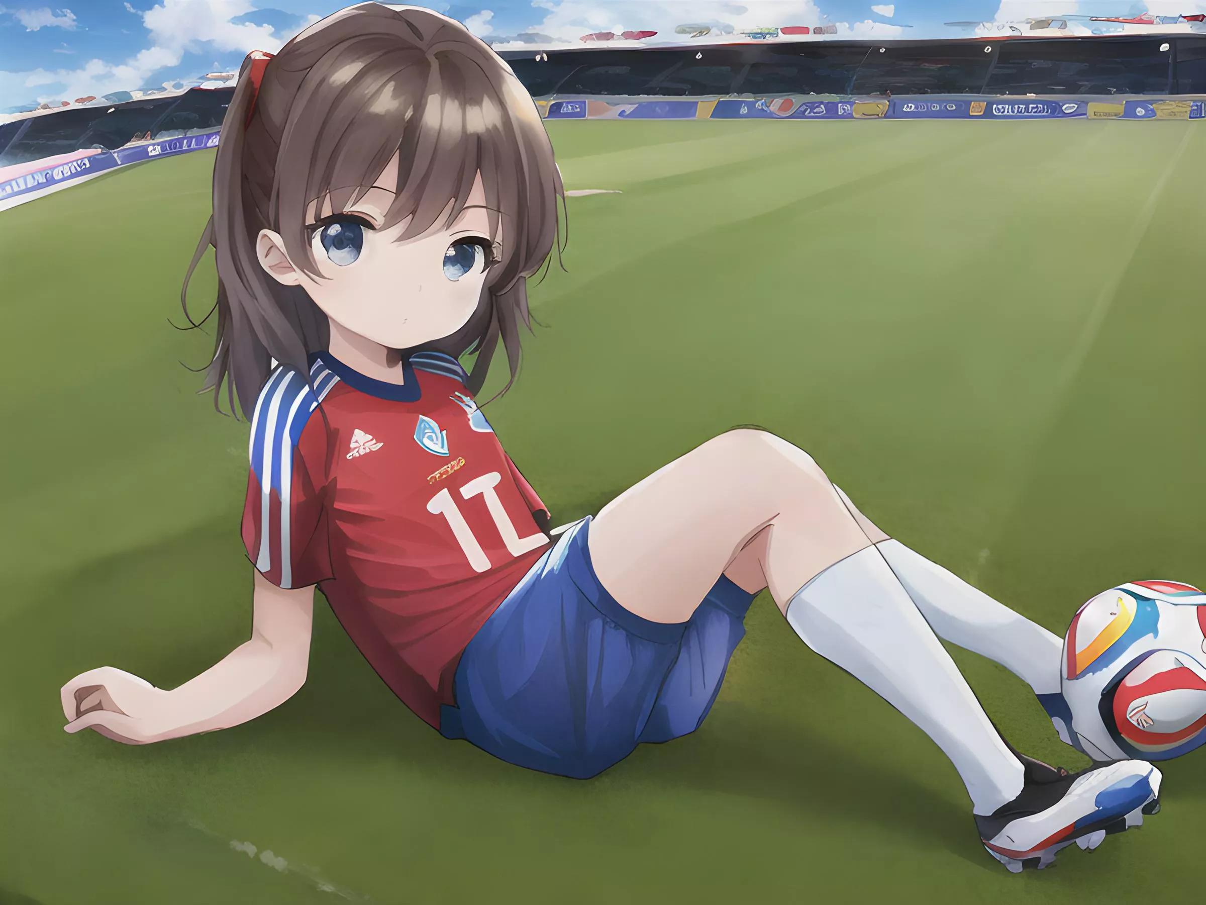 足球宝贝高清壁纸,ai绘画二次元妖狐壁纸