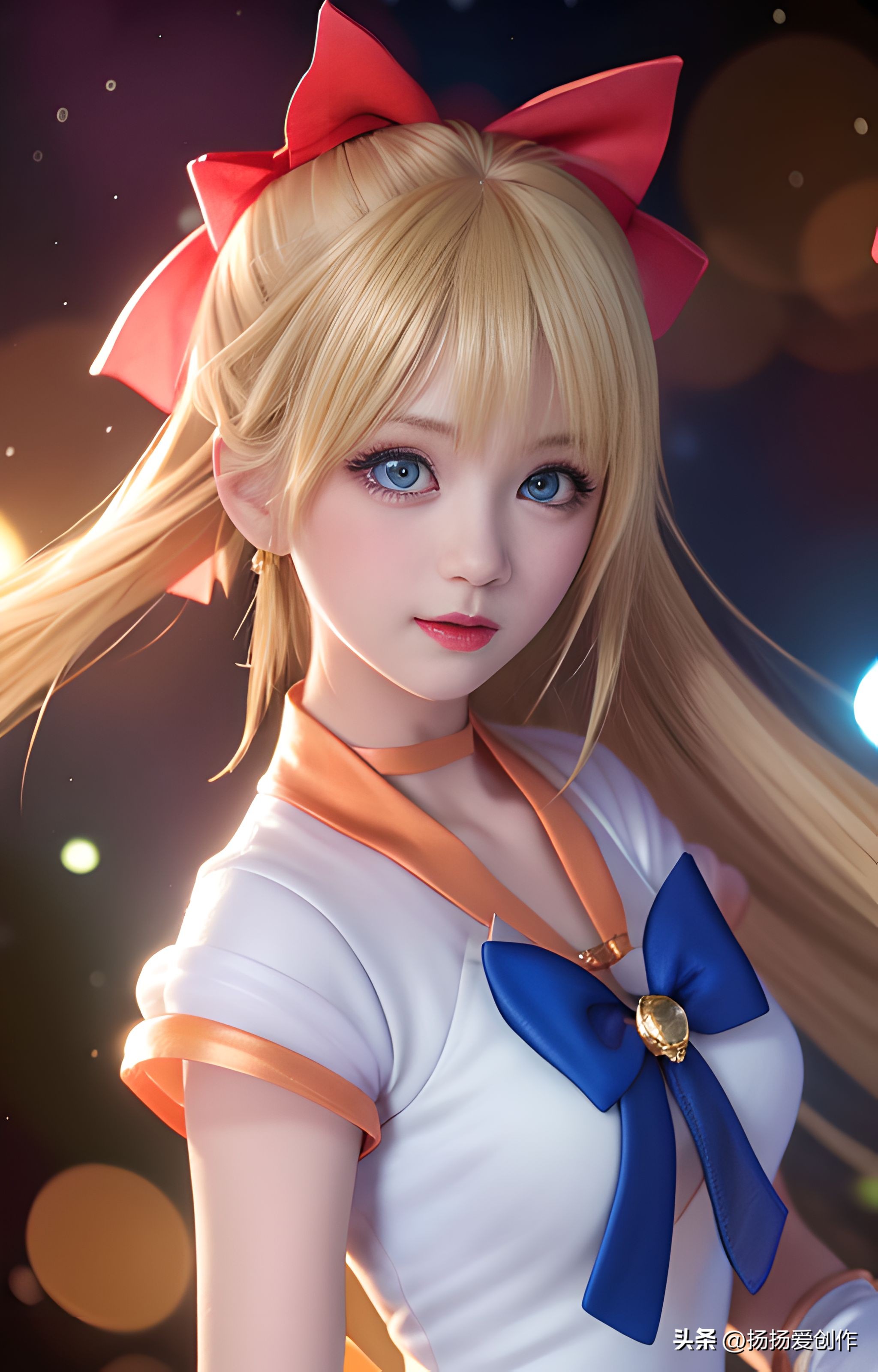 AI绘画-美少女战士爱野美奈子