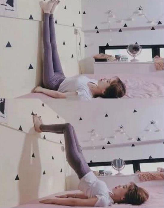 一个动作瘦腿法三天见效筷子腿,学生党懒人三天练出筷子腿