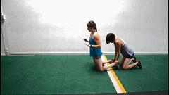 双人体能竞赛游戏,体能训练集体小游戏