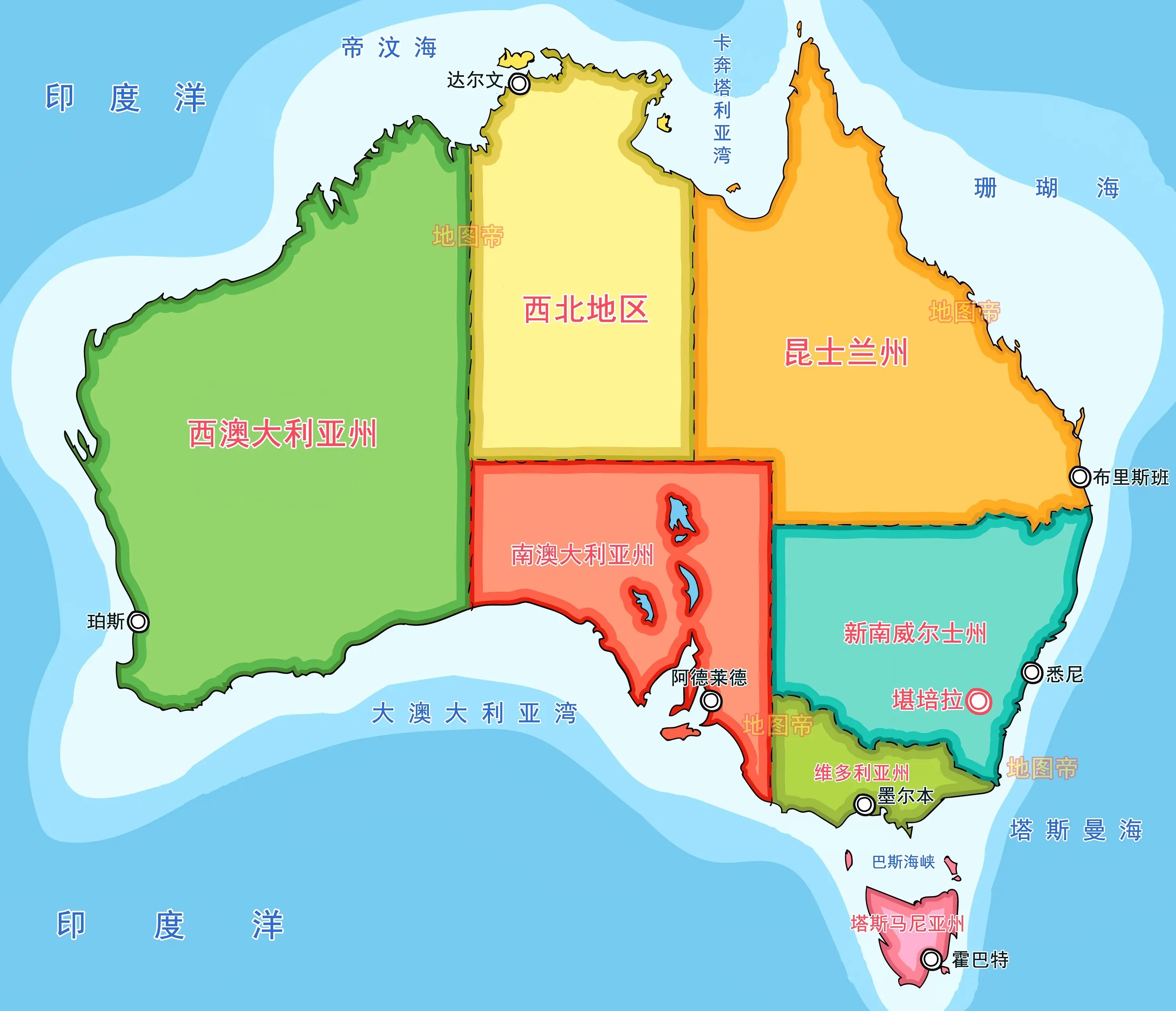 澳大利亚南澳大利亚州,澳大利亚南澳洲