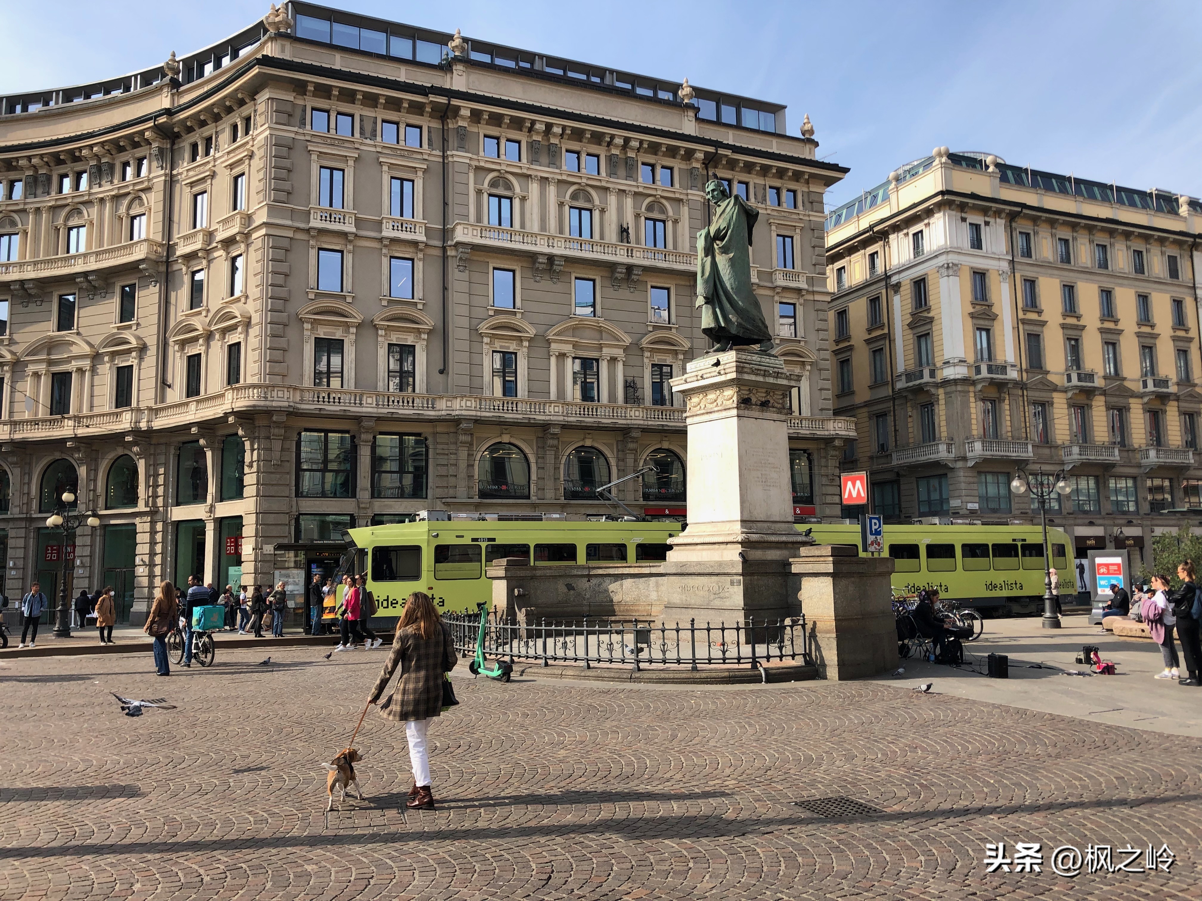 欧洲游记：在米兰的商业区逛街ShoppinginMilano