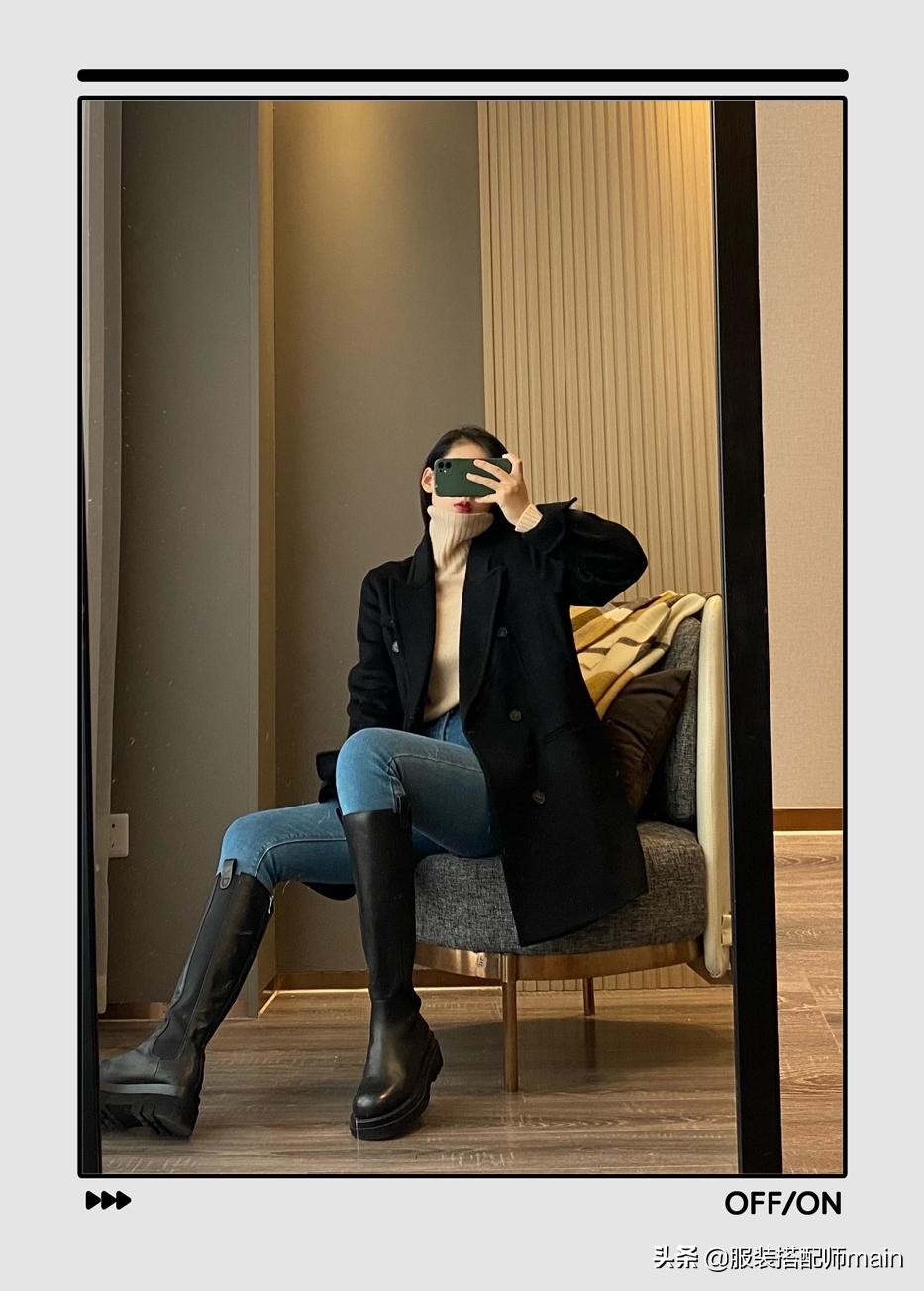 显高不臃肿有哪些时尚大衣穿法,长款大衣想要穿得不臃肿又显气质