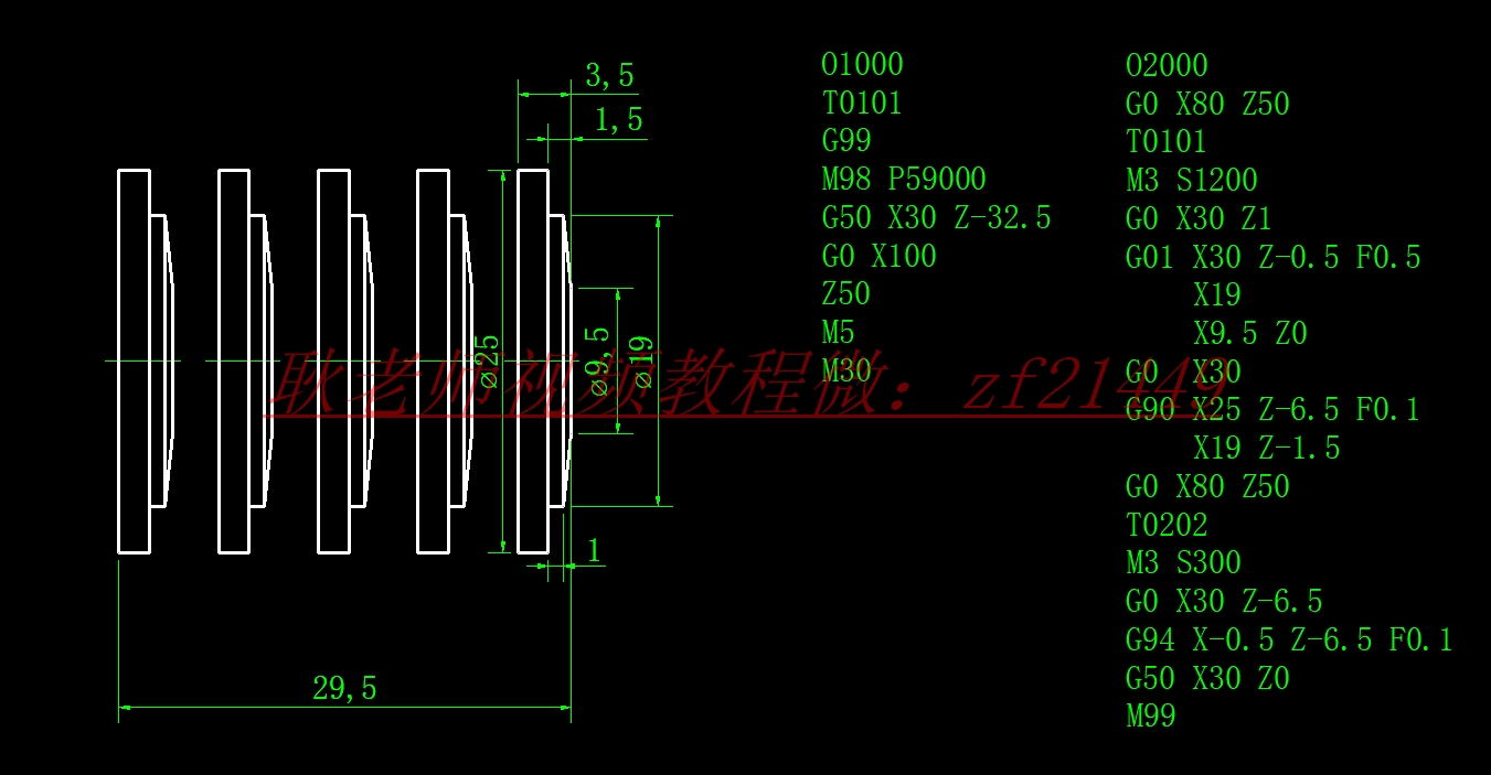 数控车床编程教程螺纹对刀,数控车床编程教程倒角