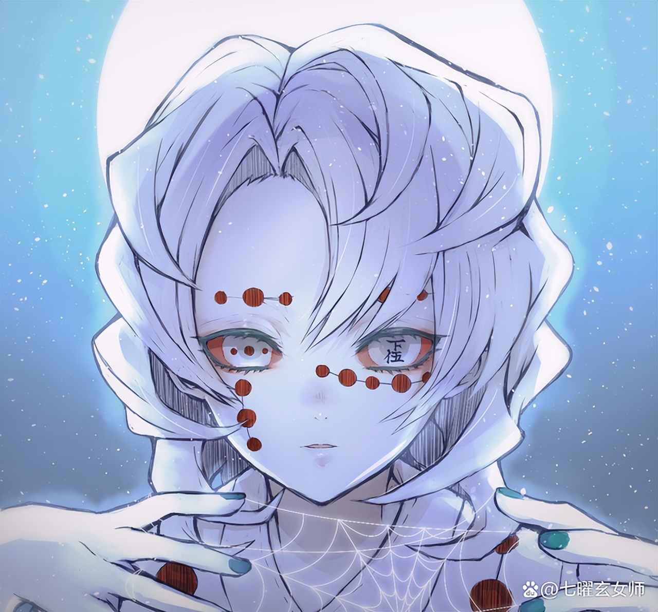 《鬼灭之刃》下弦伍-累渴望亲人陪伴的少年