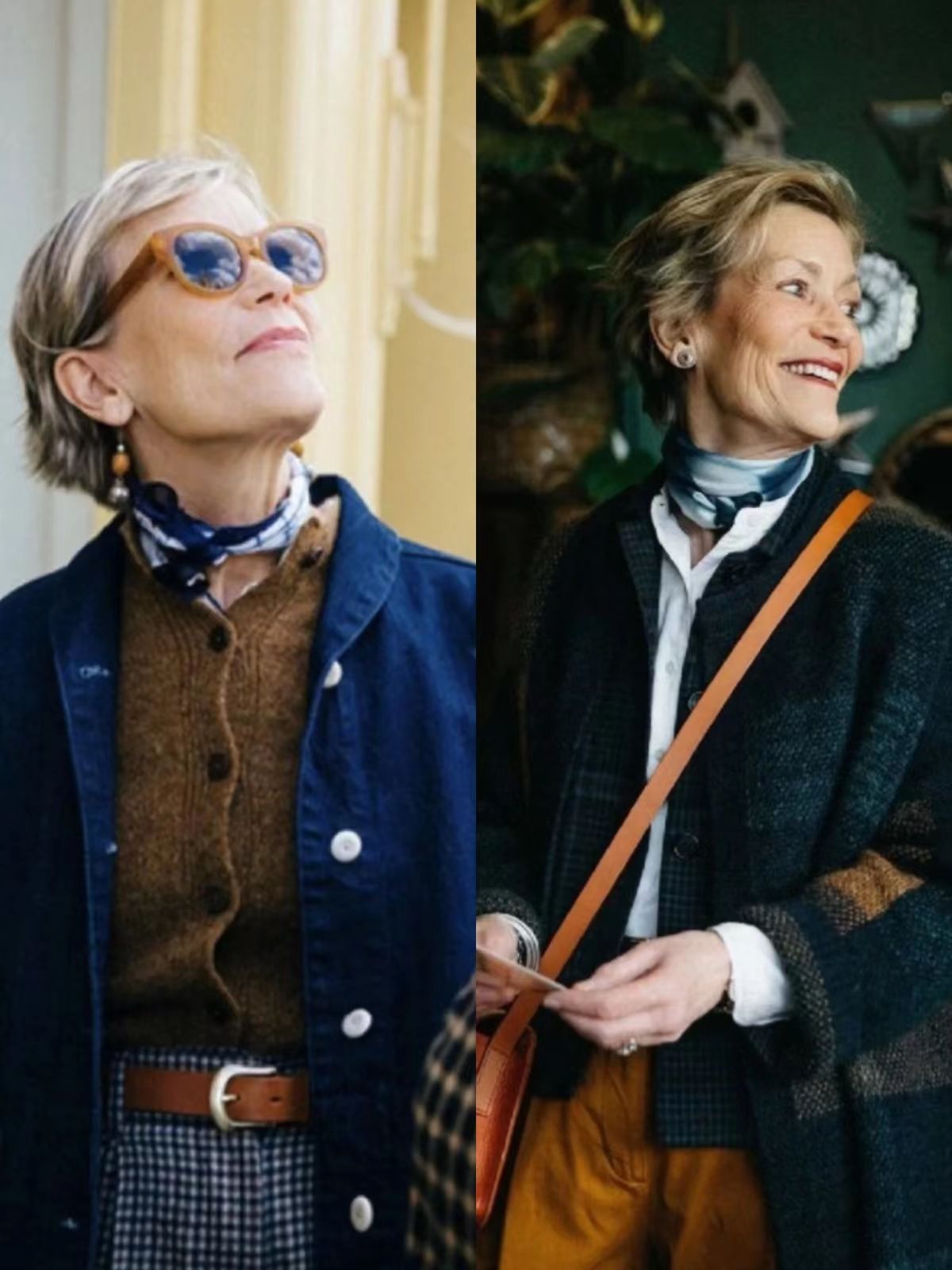 65岁奶奶的穿搭时髦大气又减龄,如何将奶奶装穿搭出高级感