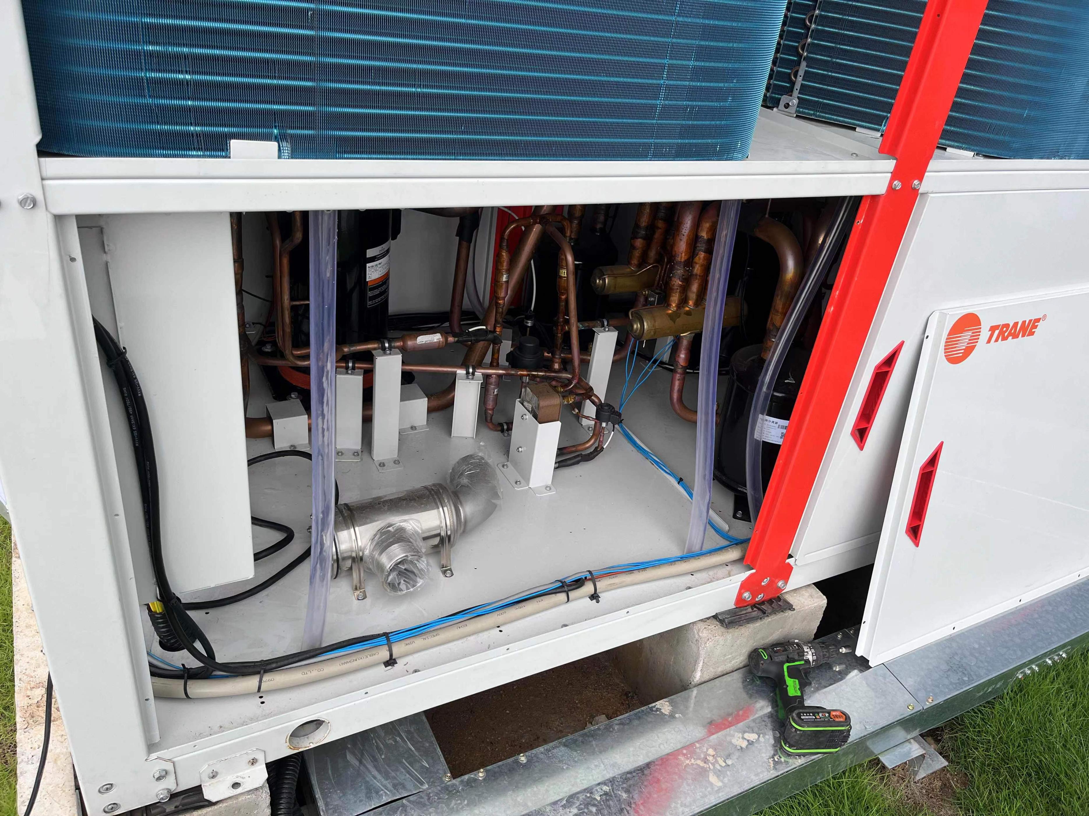 中央空调安装施工图纸怎么看,中央空调新风系统施工方案