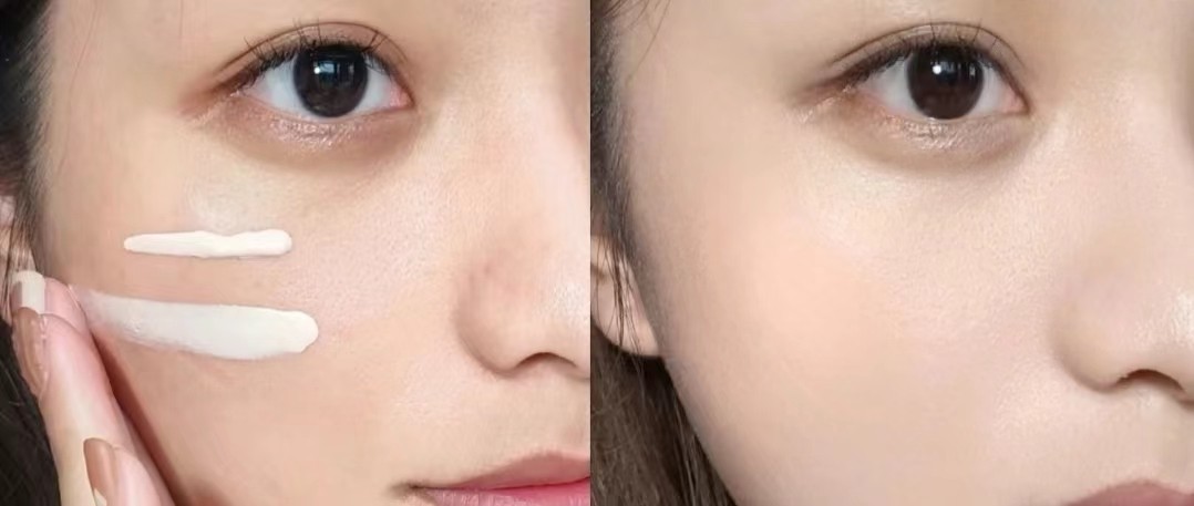 素颜白开水妆容教程,怎么打造清透的妆容