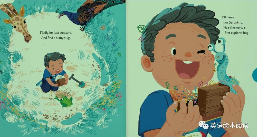 长颈鹿寻找袋鼠的英语绘本,简短的英语小绘本brownbear