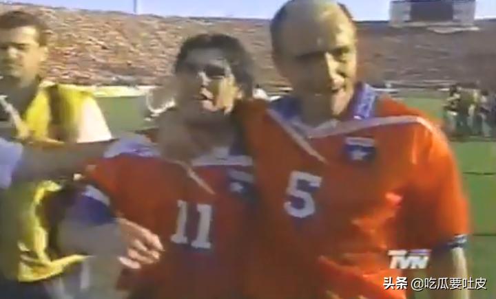 1998年世界杯智利vs意大利,1998世界杯南美预选赛