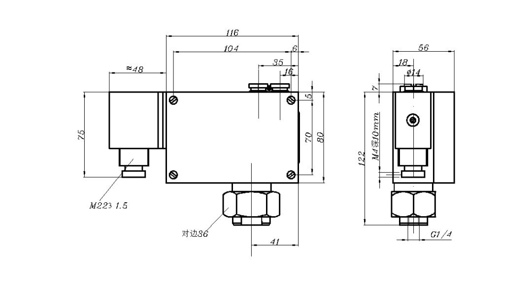 tl0104什么意思,压力开关单触点双触点