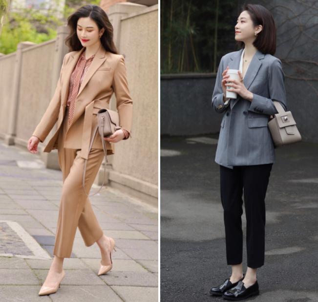 2022春季最流行的西装穿搭,多款小西装穿搭总有一款适合你的