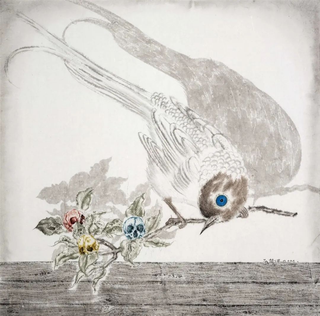 严谨细致的书法,水墨气韵生动的线描