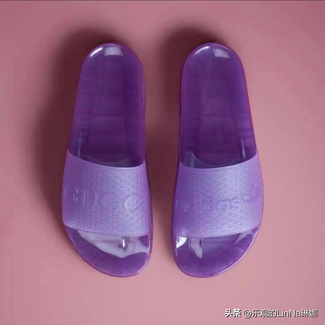 阿迪gucci联名水晶拖鞋穿搭,阿迪古驰联名拖鞋谁买了