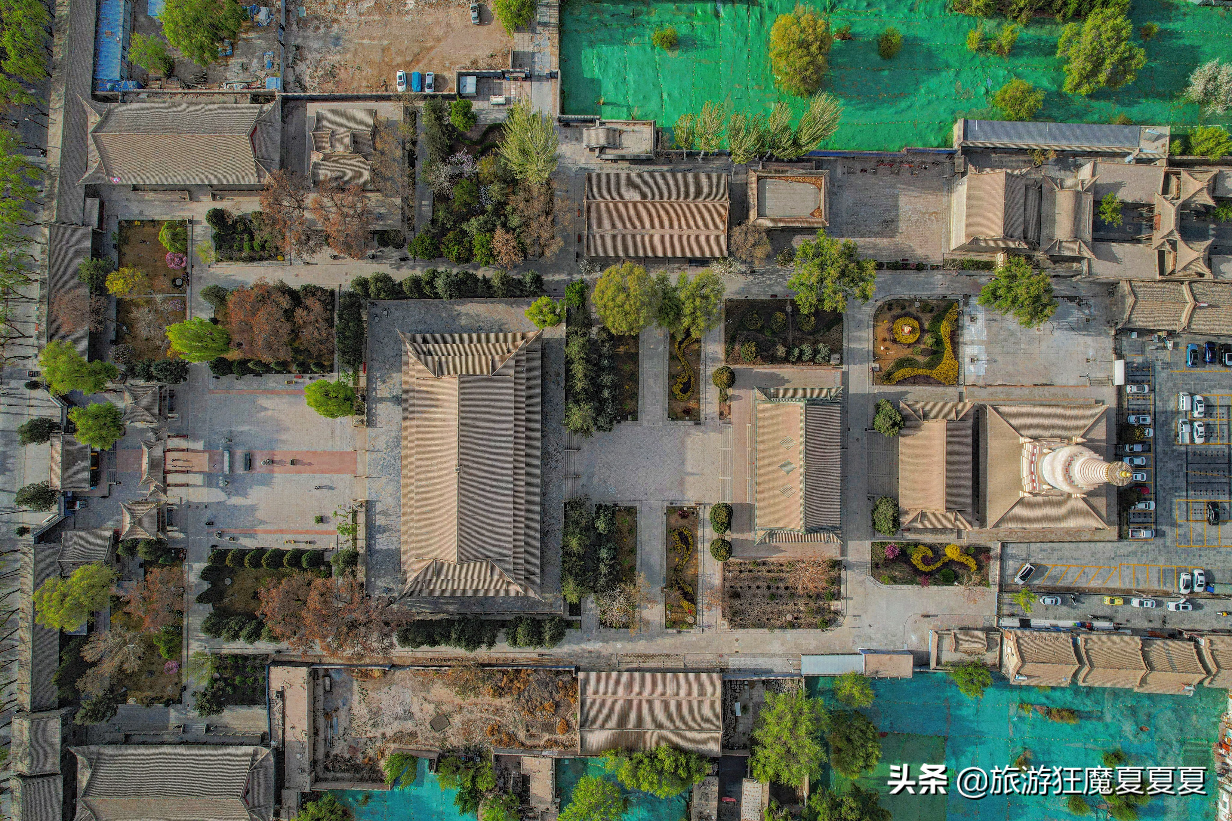 张掖市大佛寺千年卧佛,张掖卧佛最大的寺