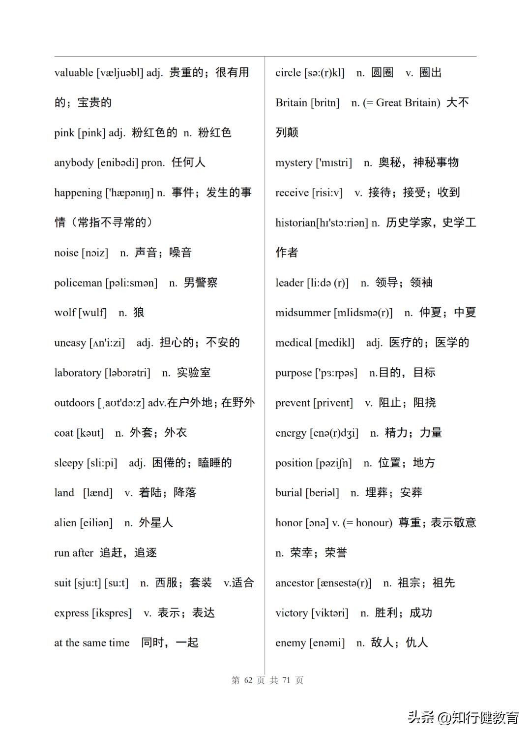 初中英语单词表人教版全套八年级,初三英语单词表全一册笔记