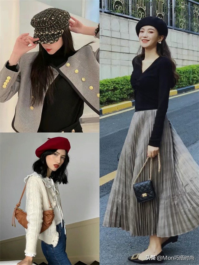 圆脸适合什么帽子贝雷帽,长脸适合戴八种帽子贝雷帽