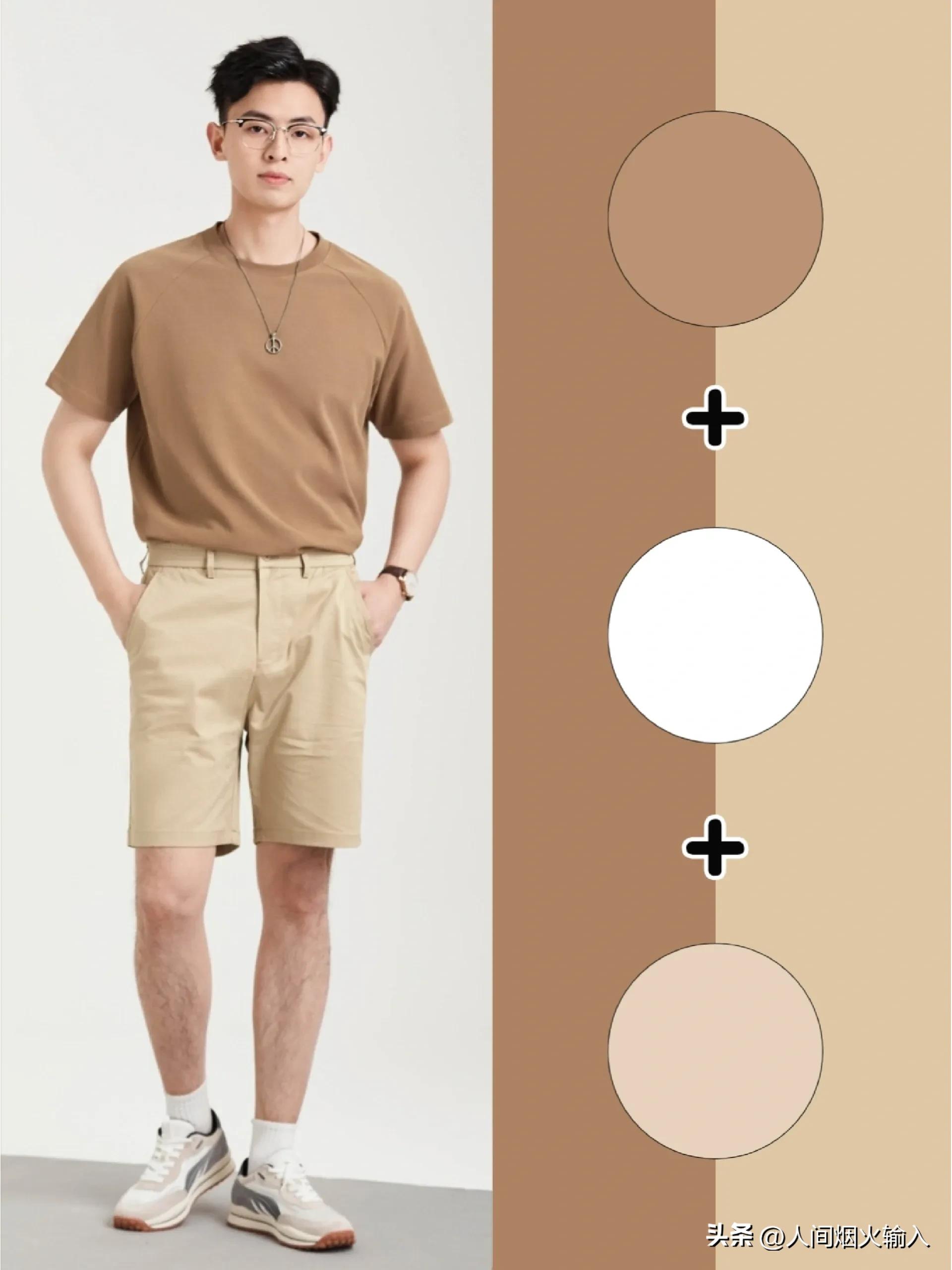 雅痞型男夏季穿搭,潮男穿搭高级感痞帅夏天