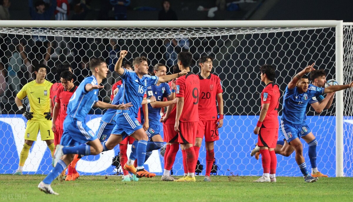 韩国男足4-0意大利,21年的等待