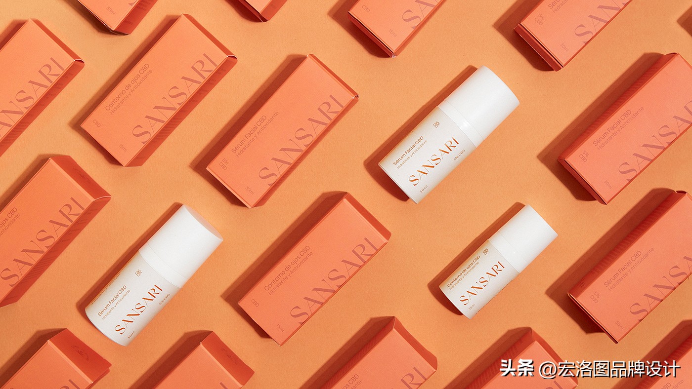 国外护肤品包装盒设计,高级轻奢化妆品包装设计