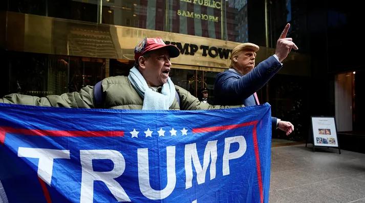 特朗普赴纽约出庭受审总结,特朗普纽约出庭受审