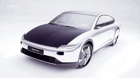 最新太阳能充电汽车,最新能太阳能充电的车