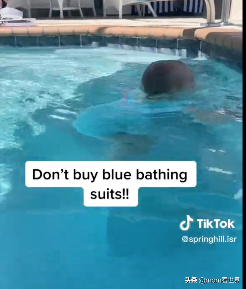 儿童泳衣买什么颜色比较安全,不要给小孩买蓝色泳衣