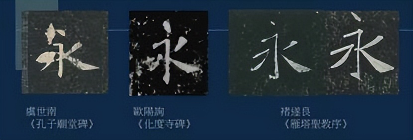 永字八法硬笔点画详解,永字八法横画讲解