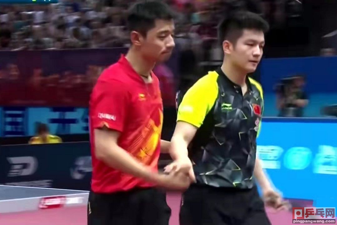 张继科对朝鲜亚锦赛,张继科樊振东单打