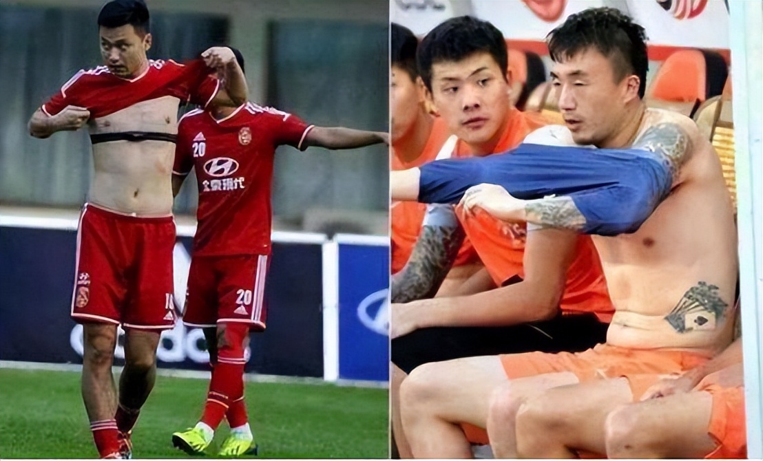 拒绝白斩鸡！前国足身材大赏，郑智从来不吃鸡皮