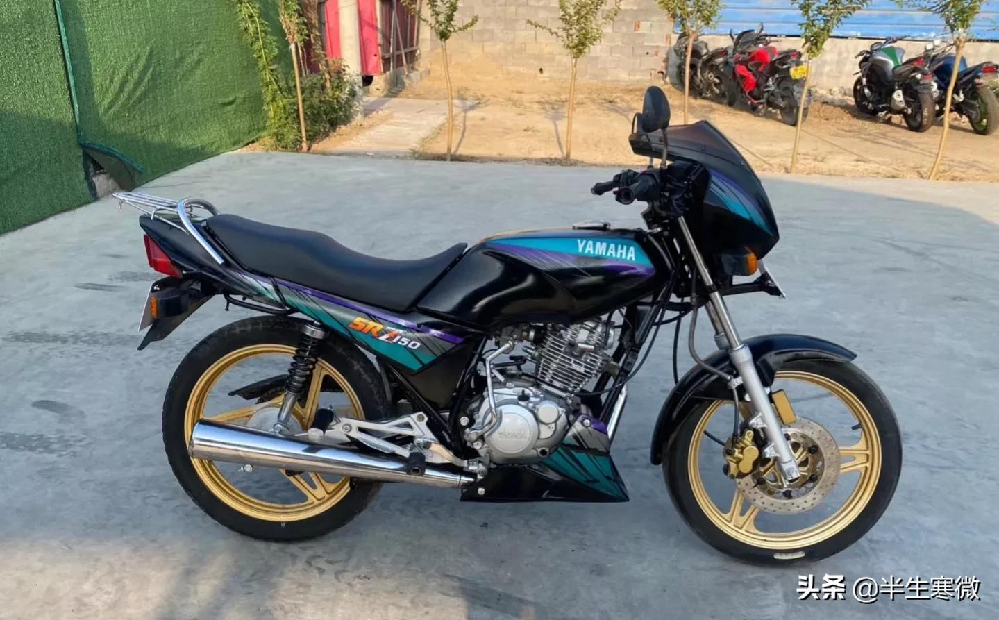 雅马哈劲豹150摩托车新款,骑不坏的本田修不好的雅马哈